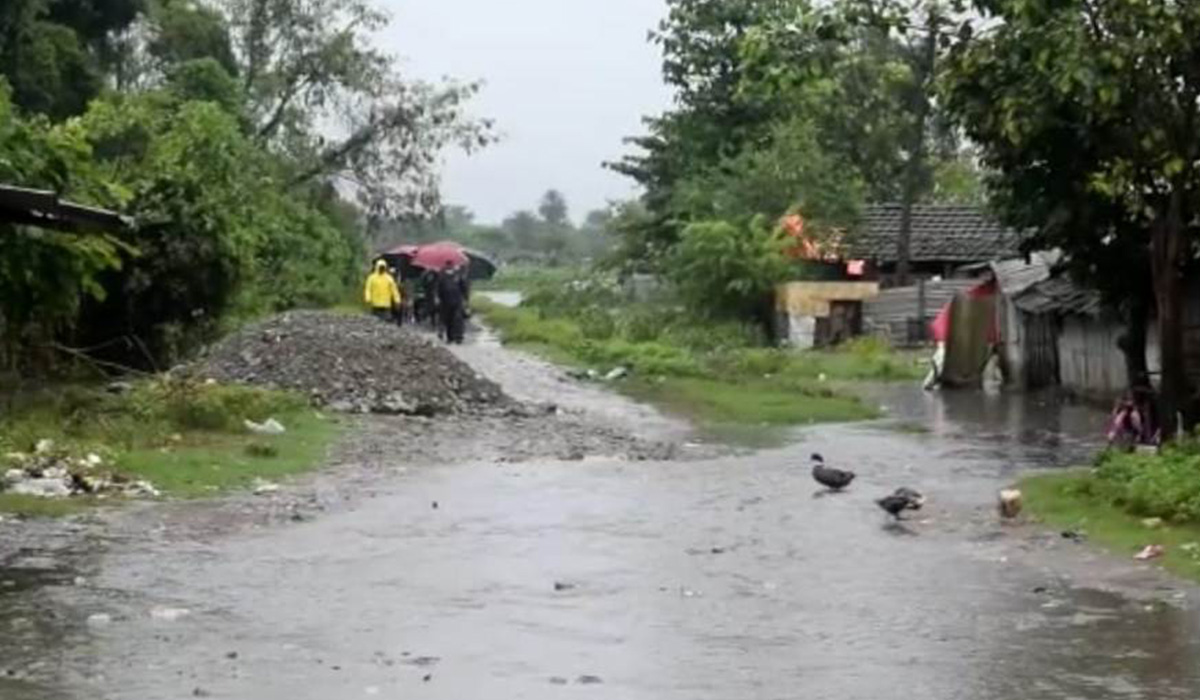 विराटनगरको इस्लामपुरमा कल्भर्ट बनाउन भारतीय पक्षको अवरोध